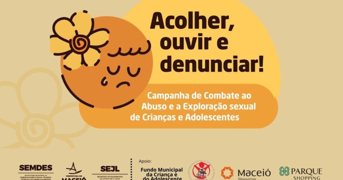 Semdes promove ação do Maio Laranja no Maceió Shopping palestras e