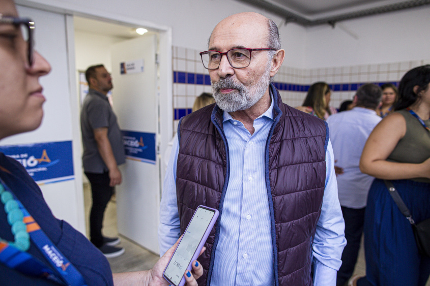 Secretário de Saúde de Maceió, Luiz Romero Farias. Foto: Alisson Frazão - Secom Maceió