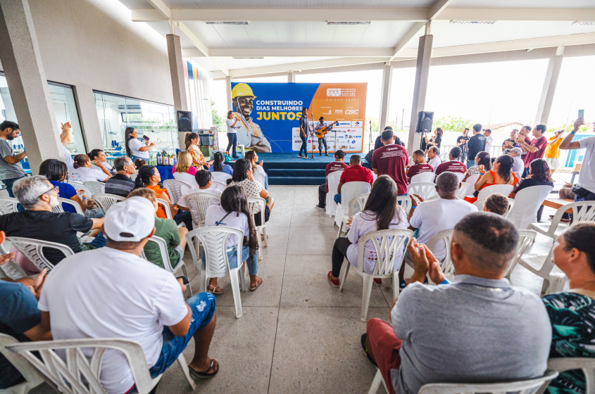 Dia da Construção Social reuniu profissionais da construção civil da capital. Foto: Jonathan Lins/Secom Maceió