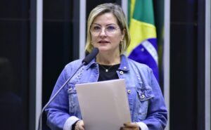 Deputada Ana Paula Leão (PP-MG) fala no Plenário da Câmara dos Deputados