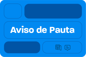 AVISO DE PAUTA